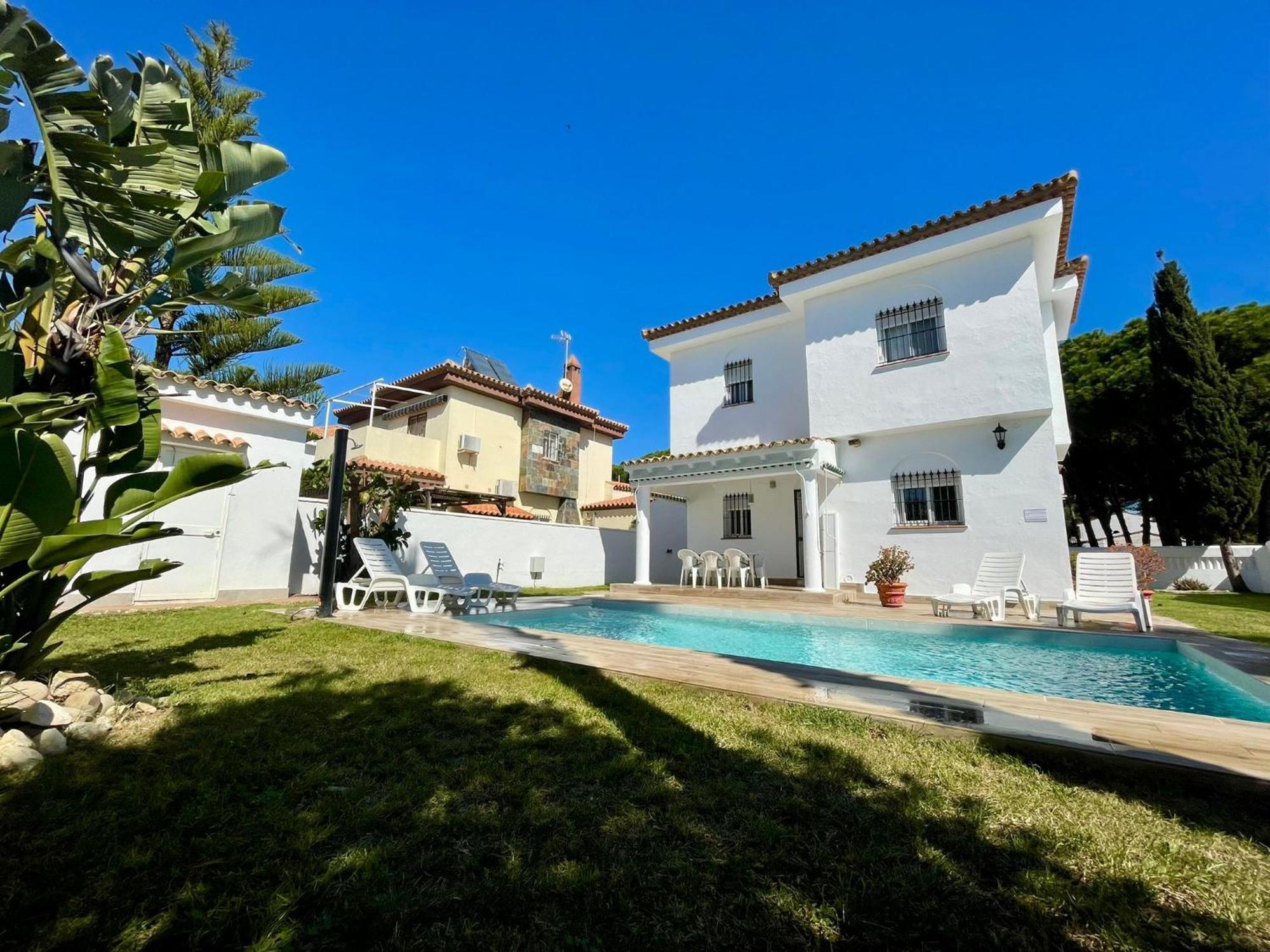 Chalet Eden Azul 치클라나 데 라 프론테라 외부 사진